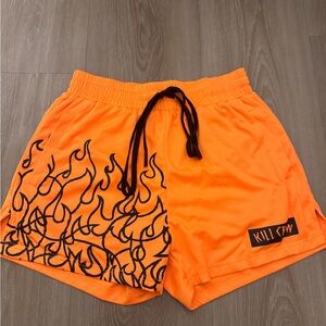 Kill Crew Bright Orange Shorts
